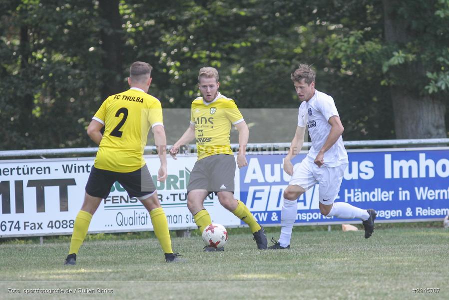 Sebastian Gah, Sportfest Adelsberg, 07.07.2019, Landesfreundschaftsspiele, FC Thulba, TSV Karlburg - Bild-ID: 2245707