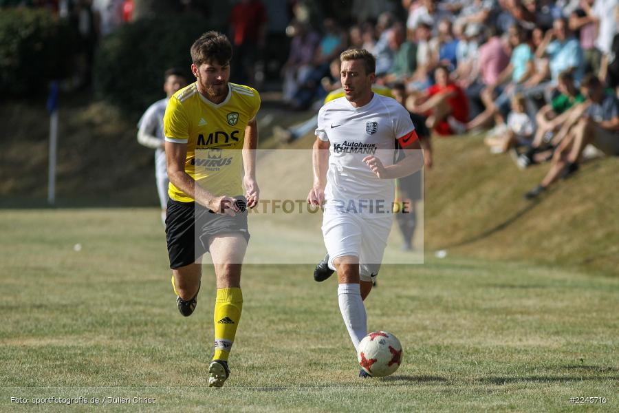 Rene Leurer, Manuel Römlein, Sportfest Adelsberg, 07.07.2019, Landesfreundschaftsspiele, FC Thulba, TSV Karlburg - Bild-ID: 2245716