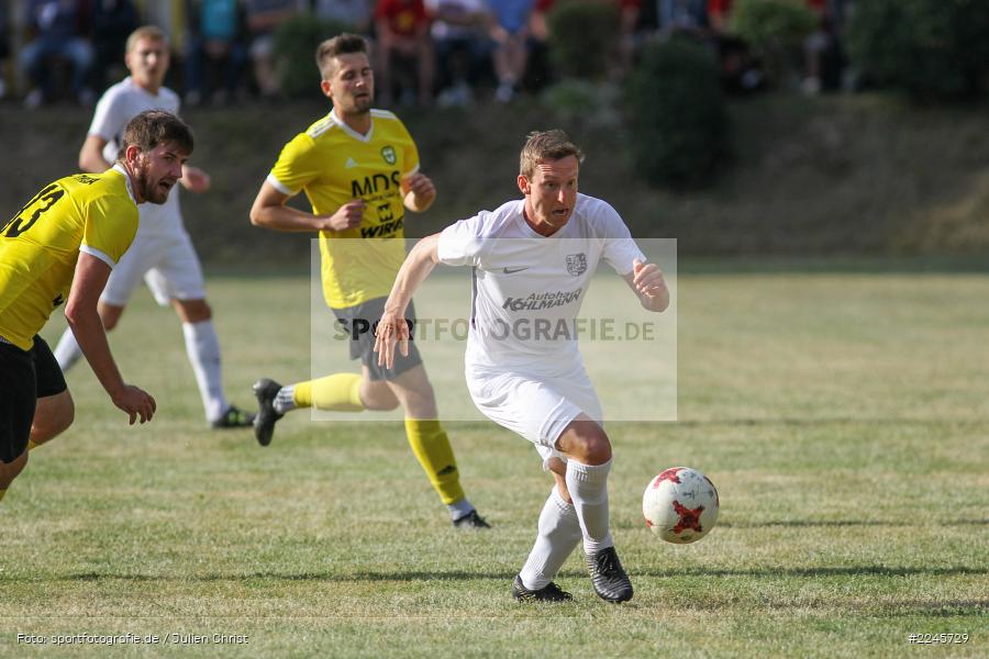 Sebastian Fries, Sportfest Adelsberg, 07.07.2019, Landesfreundschaftsspiele, FC Thulba, TSV Karlburg - Bild-ID: 2245729