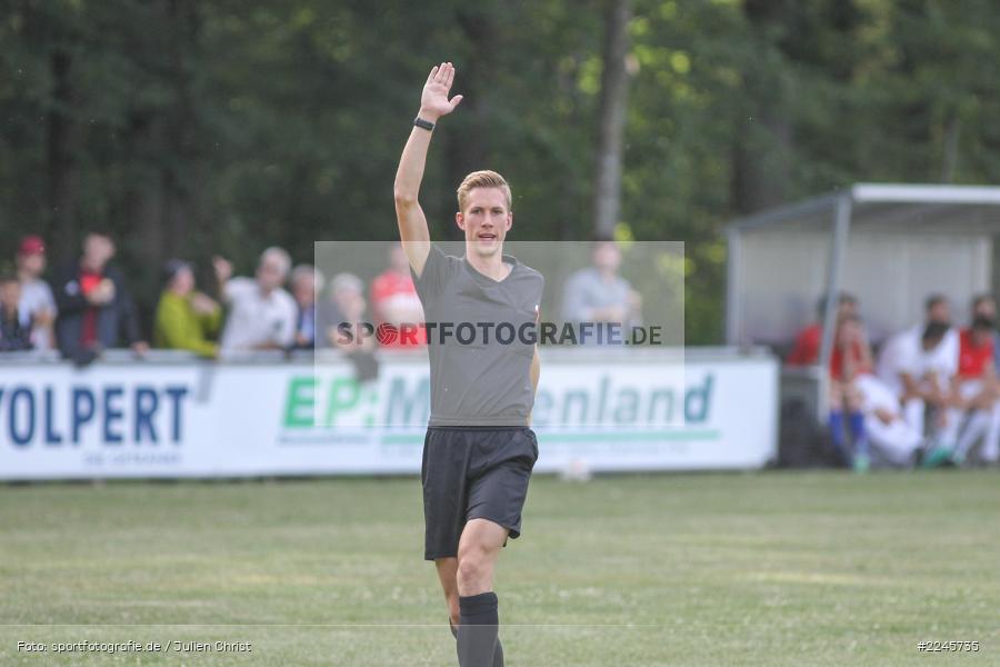 Hannes Hemrich, Sportfest Adelsberg, 07.07.2019, Landesfreundschaftsspiele, FC Thulba, TSV Karlburg - Bild-ID: 2245735