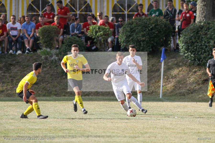 Sebastian Fries, Sportfest Adelsberg, 07.07.2019, Landesfreundschaftsspiele, FC Thulba, TSV Karlburg - Bild-ID: 2245738