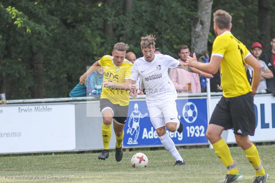 Maximilian Gah, David Machau, Sportfest Adelsberg, 07.07.2019, Landesfreundschaftsspiele, FC Thulba, TSV Karlburg - Bild-ID: 2245753