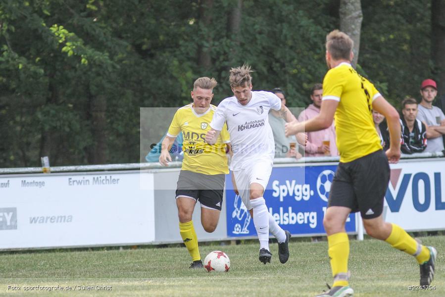 Maximilian Gah, David Machau, Sportfest Adelsberg, 07.07.2019, Landesfreundschaftsspiele, FC Thulba, TSV Karlburg - Bild-ID: 2245754