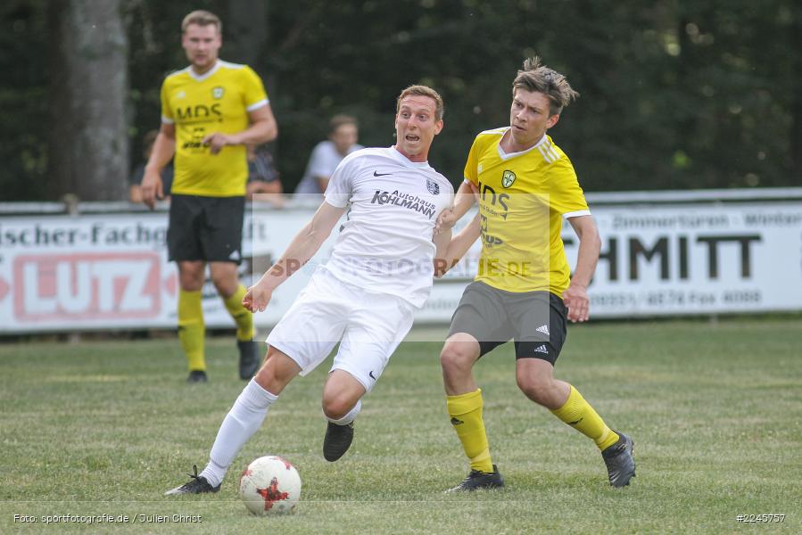 Lukas Graser, Sebastian Fries, Sportfest Adelsberg, 07.07.2019, Landesfreundschaftsspiele, FC Thulba, TSV Karlburg - Bild-ID: 2245757