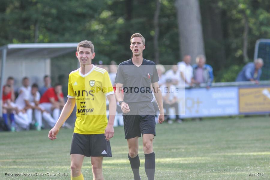 Hannes Hemrich, Sportfest Adelsberg, 07.07.2019, Landesfreundschaftsspiele, FC Thulba, TSV Karlburg - Bild-ID: 2245761