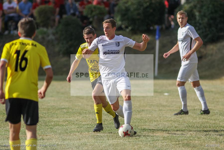 Sebastian Fries, Sportfest Adelsberg, 07.07.2019, Landesfreundschaftsspiele, FC Thulba, TSV Karlburg - Bild-ID: 2245763