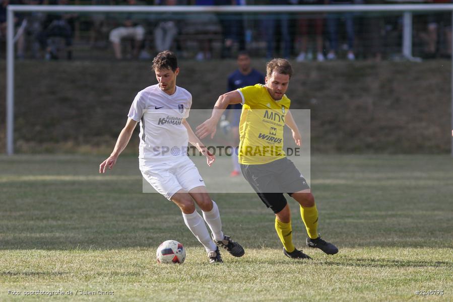 Cedric Fenske, Sportfest Adelsberg, 07.07.2019, Landesfreundschaftsspiele, FC Thulba, TSV Karlburg - Bild-ID: 2245793