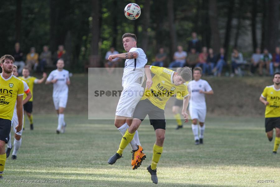 Lukas Graser, Pascal Jeni, Sportfest Adelsberg, 07.07.2019, Landesfreundschaftsspiele, FC Thulba, TSV Karlburg - Bild-ID: 2245798