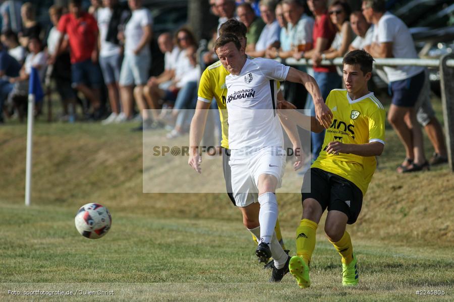 Rene Leurer, David Büchner, Sebastian Fries, Sportfest Adelsberg, 07.07.2019, Landesfreundschaftsspiele, FC Thulba, TSV Karlburg - Bild-ID: 2245806