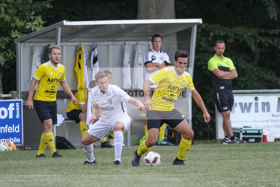 Victor Kleinhenz, Sebastian Fries, Sportfest Adelsberg, 07.07.2019, Landesfreundschaftsspiele, FC Thulba, TSV Karlburg - Bild-ID: 2245812