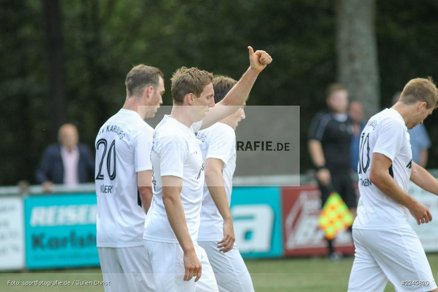 Sebastian Fries, Sportfest Adelsberg, 07.07.2019, Landesfreundschaftsspiele, FC Thulba, TSV Karlburg - Bild-ID: 2245820