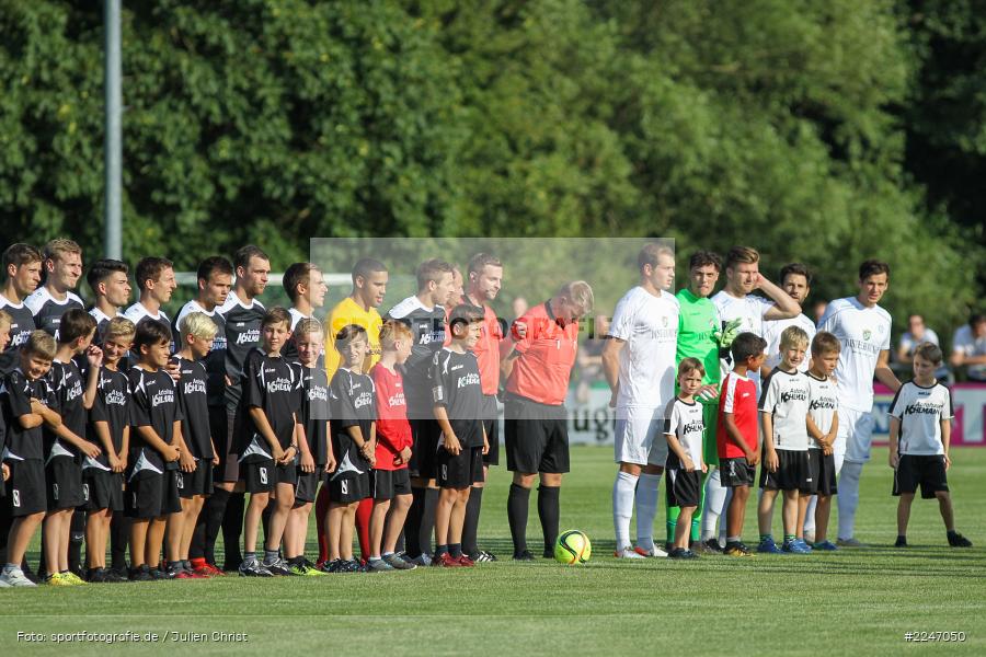 Einlaufkinder, 17.07.2019, Bayernliga Nord, Würzburger FV, TSV Karlburg - Bild-ID: 2247050