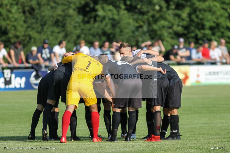 Mannschaftskreis, 17.07.2019, Bayernliga Nord, Würzburger FV, TSV Karlburg - Bild-ID: 2247052