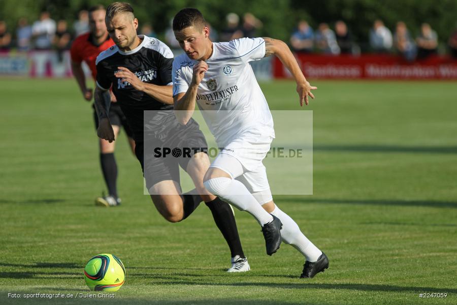 Dennie Michel, Marvin Schramm, 17.07.2019, Bayernliga Nord, Würzburger FV, TSV Karlburg - Bild-ID: 2247059 Dennie Michel, Marvin Schramm, 17.07.2019, Bayernliga Nord, Würzburger FV, TSV Karlburg - Bild-ID: 2247059