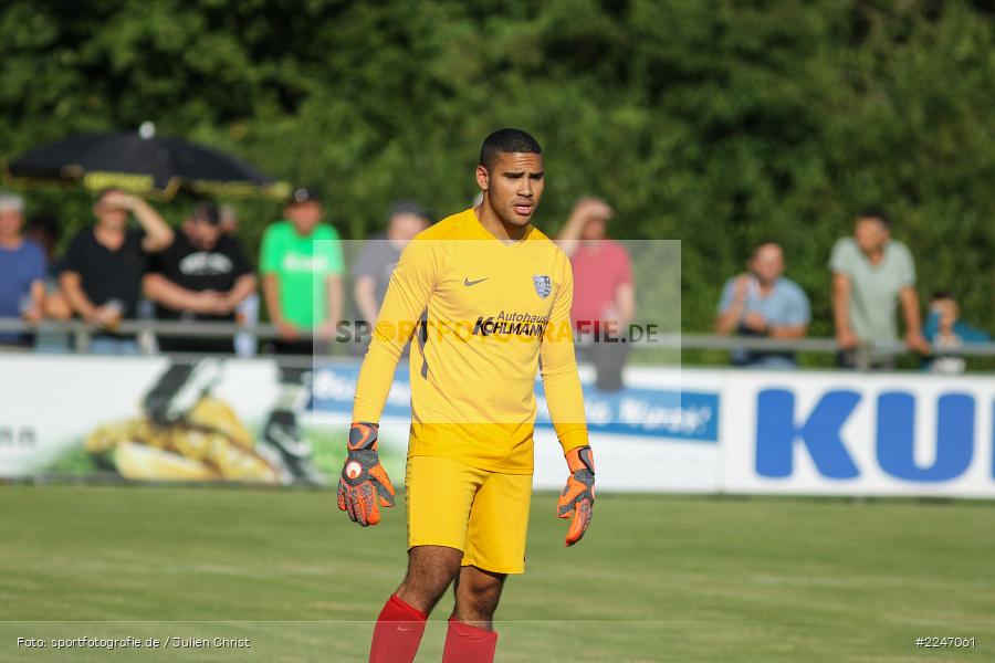Marvin Fischer-Vallecilla, 17.07.2019, Bayernliga Nord, Würzburger FV, TSV Karlburg - Bild-ID: 2247061 Marvin Fischer-Vallecilla, 17.07.2019, Bayernliga Nord, Würzburger FV, TSV Karlburg - Bild-ID: 2247061