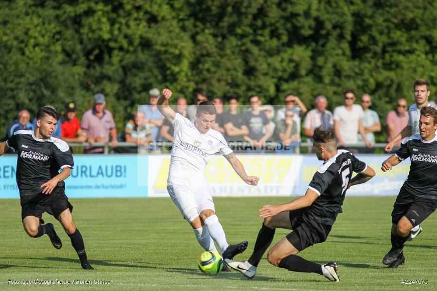 Marvin Schramm, Dennie Michel, 17.07.2019, Bayernliga Nord, Würzburger FV, TSV Karlburg - Bild-ID: 2247075 Marvin Schramm, Dennie Michel, 17.07.2019, Bayernliga Nord, Würzburger FV, TSV Karlburg - Bild-ID: 2247075