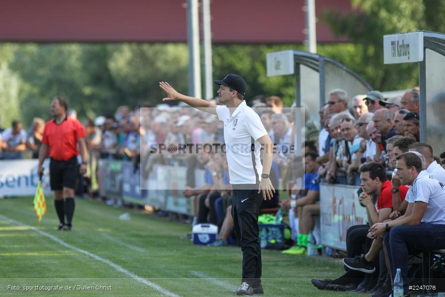 Markus Köhler, 17.07.2019, Bayernliga Nord, Würzburger FV, TSV Karlburg - Bild-ID: 2247078