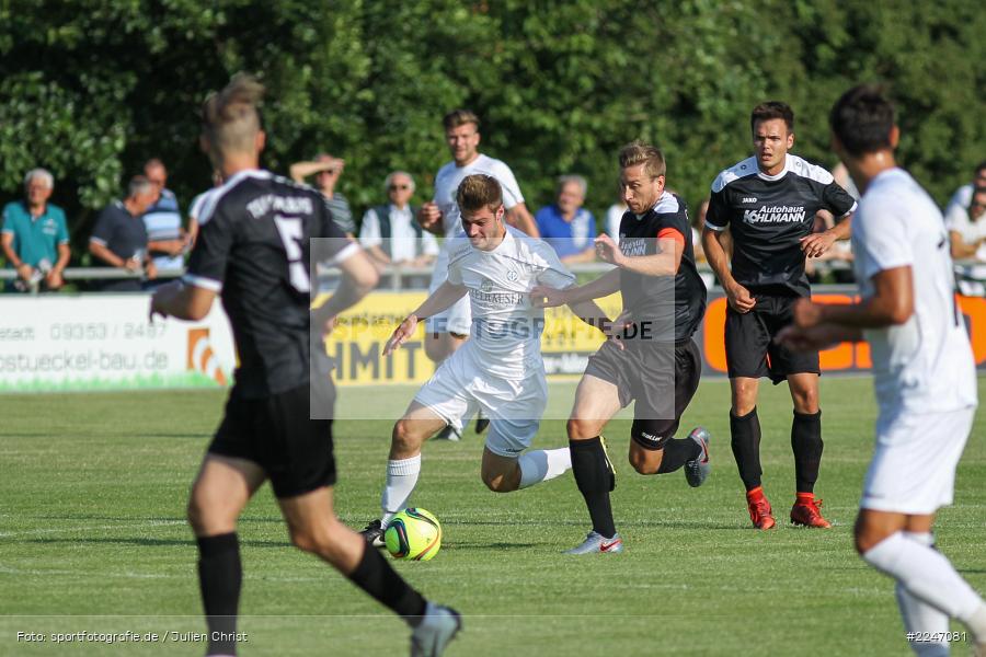 Erik Schnell Kretschmer, Manuel Römlein, 17.07.2019, Bayernliga Nord, Würzburger FV, TSV Karlburg - Bild-ID: 2247081
