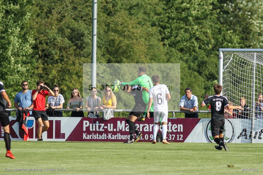 Christian Dietz, Sebastian Stumpf, 17.07.2019, Bayernliga Nord, Würzburger FV, TSV Karlburg - Bild-ID: 2247082 Christian Dietz, Sebastian Stumpf, 17.07.2019, Bayernliga Nord, Würzburger FV, TSV Karlburg - Bild-ID: 2247082