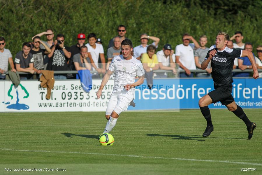 Marco Schiebel, Dennie Michel, 17.07.2019, Bayernliga Nord, Würzburger FV, TSV Karlburg - Bild-ID: 2247091