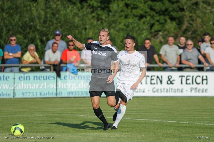 Marco Schiebel, Dennie Michel, 17.07.2019, Bayernliga Nord, Würzburger FV, TSV Karlburg - Bild-ID: 2247094