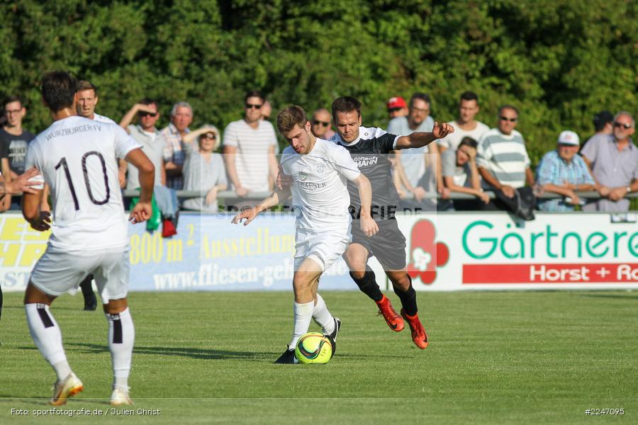 Erik Schnell Kretschmer, Andreas Köhler, 17.07.2019, Bayernliga Nord, Würzburger FV, TSV Karlburg - Bild-ID: 2247095