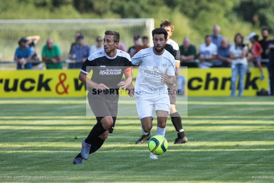 Manuel Römlein, Benjamin Schömig, 17.07.2019, Bayernliga Nord, Würzburger FV, TSV Karlburg - Bild-ID: 2247102
