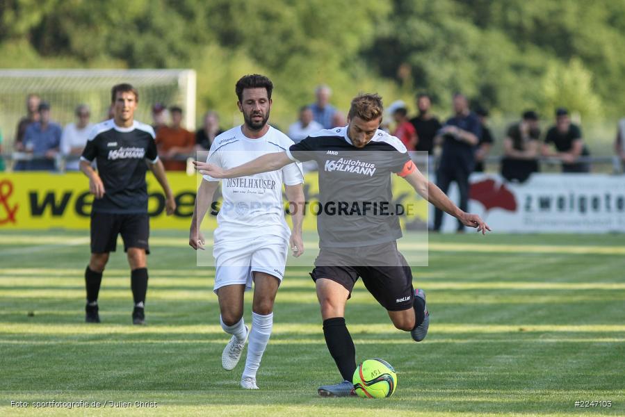Manuel Römlein, Benjamin Schömig, 17.07.2019, Bayernliga Nord, Würzburger FV, TSV Karlburg - Bild-ID: 2247103