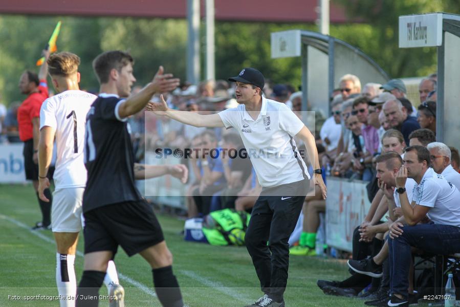 Markus Köhler, 17.07.2019, Bayernliga Nord, Würzburger FV, TSV Karlburg - Bild-ID: 2247107 Markus Köhler, 17.07.2019, Bayernliga Nord, Würzburger FV, TSV Karlburg - Bild-ID: 2247107