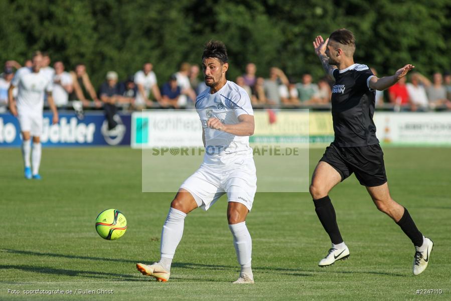 Christian Dan, Marvin Schramm, 17.07.2019, Bayernliga Nord, Würzburger FV, TSV Karlburg - Bild-ID: 2247110 Christian Dan, Marvin Schramm, 17.07.2019, Bayernliga Nord, Würzburger FV, TSV Karlburg - Bild-ID: 2247110