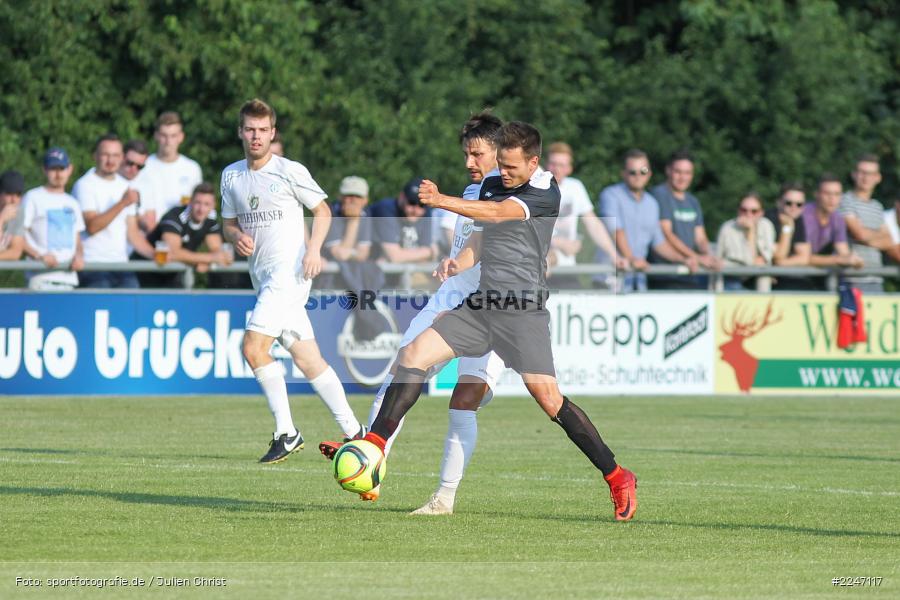 Christian Dan, Andreas Köhler, 17.07.2019, Bayernliga Nord, Würzburger FV, TSV Karlburg - Bild-ID: 2247117 Christian Dan, Andreas Köhler, 17.07.2019, Bayernliga Nord, Würzburger FV, TSV Karlburg - Bild-ID: 2247117