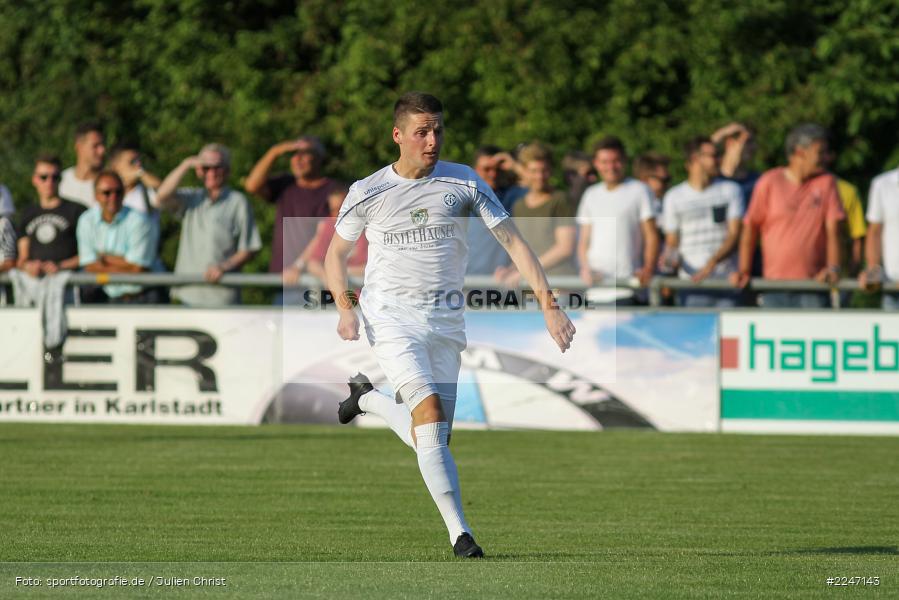 Dennie Michel, 17.07.2019, Bayernliga Nord, Würzburger FV, TSV Karlburg - Bild-ID: 2247143 Dennie Michel, 17.07.2019, Bayernliga Nord, Würzburger FV, TSV Karlburg - Bild-ID: 2247143