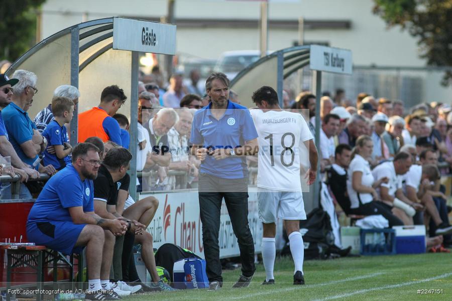 Berthold Göbel, 17.07.2019, Bayernliga Nord, Würzburger FV, TSV Karlburg - Bild-ID: 2247151