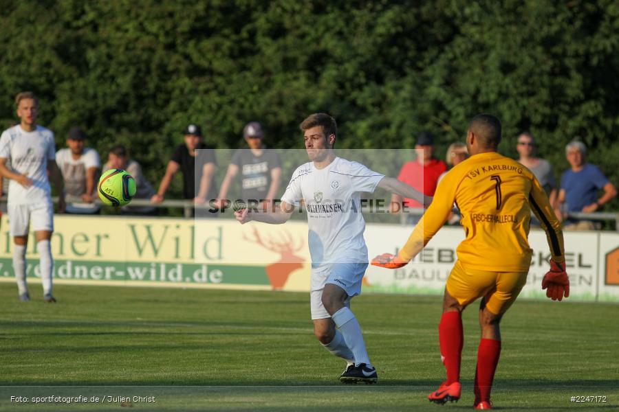 Marvin Fischer-Vallecilla, Erik Schnell Kretschmer, 17.07.2019, Bayernliga Nord, Würzburger FV, TSV Karlburg - Bild-ID: 2247172 Marvin Fischer-Vallecilla, Erik Schnell Kretschmer, 17.07.2019, Bayernliga Nord, Würzburger FV, TSV Karlburg - Bild-ID: 2247172
