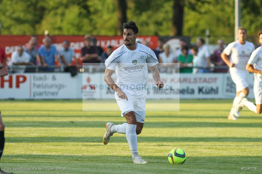 Christian Dan, 17.07.2019, Bayernliga Nord, Würzburger FV, TSV Karlburg - Bild-ID: 2247178 Christian Dan, 17.07.2019, Bayernliga Nord, Würzburger FV, TSV Karlburg - Bild-ID: 2247178