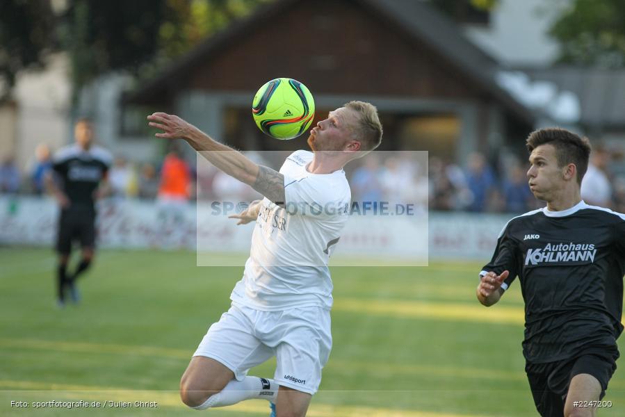 Paul Karle, Kevin Röckert, 17.07.2019, Bayernliga Nord, Würzburger FV, TSV Karlburg - Bild-ID: 2247200