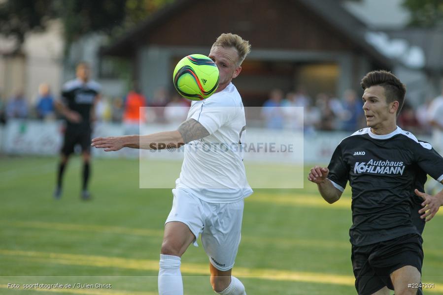 Paul Karle, Kevin Röckert, 17.07.2019, Bayernliga Nord, Würzburger FV, TSV Karlburg - Bild-ID: 2247201
