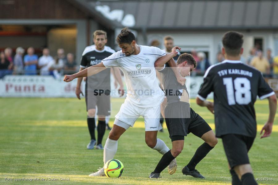 Lukas Imgrund, Christian Dan, 17.07.2019, Bayernliga Nord, Würzburger FV, TSV Karlburg - Bild-ID: 2247216 Lukas Imgrund, Christian Dan, 17.07.2019, Bayernliga Nord, Würzburger FV, TSV Karlburg - Bild-ID: 2247216