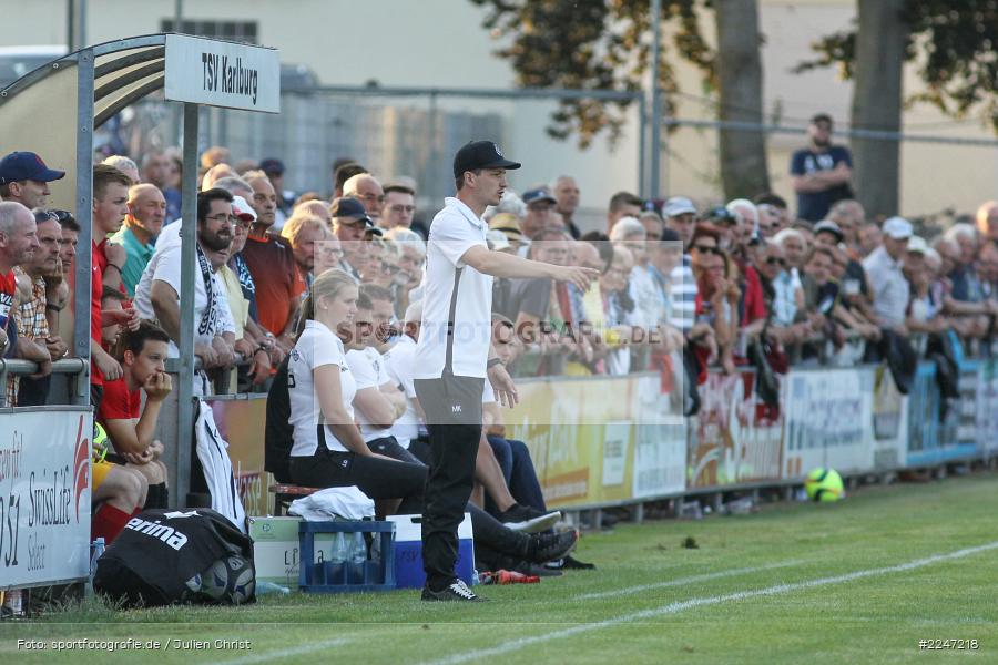 Markus Köhler, 17.07.2019, Bayernliga Nord, Würzburger FV, TSV Karlburg - Bild-ID: 2247218 Markus Köhler, 17.07.2019, Bayernliga Nord, Würzburger FV, TSV Karlburg - Bild-ID: 2247218