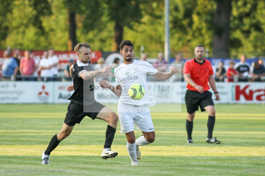 Christian Dan, Marvin Schramm, 17.07.2019, Bayernliga Nord, Würzburger FV, TSV Karlburg - Bild-ID: 2247231 Christian Dan, Marvin Schramm, 17.07.2019, Bayernliga Nord, Würzburger FV, TSV Karlburg - Bild-ID: 2247231