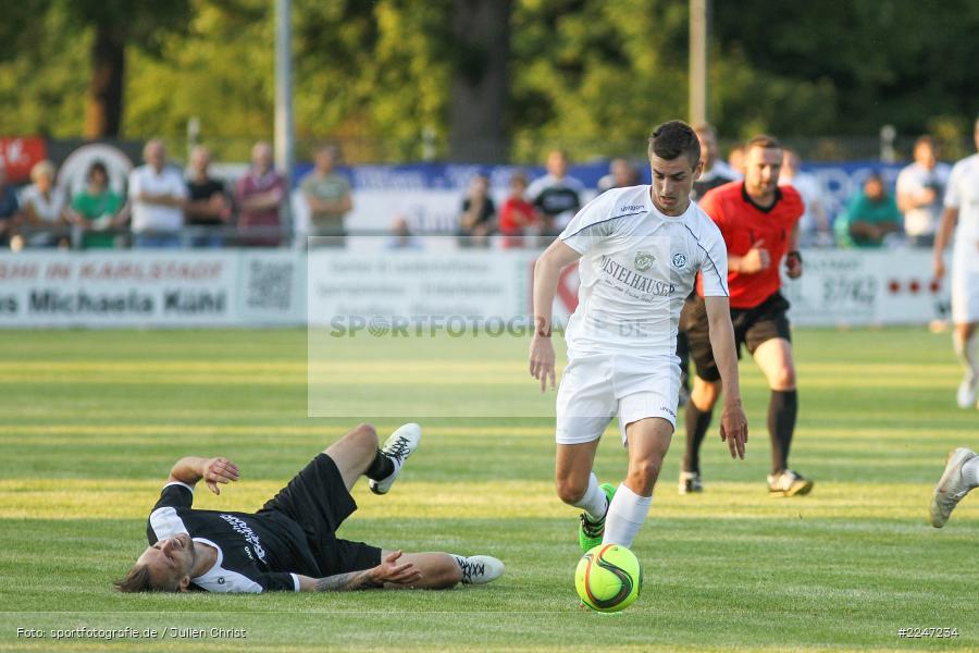 Marvin Schramm, Steffen Barthel, 17.07.2019, Bayernliga Nord, Würzburger FV, TSV Karlburg - Bild-ID: 2247234