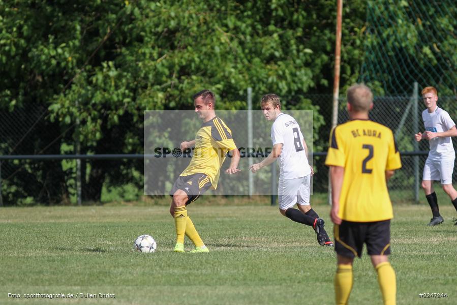 David Pahls, Toto Pokal, 21.07.2019, BSC Aura, FC Karsbach - Bild-ID: 2247244