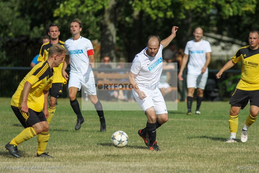 Michael Rützel, Michael Brust, Toto Pokal, 21.07.2019, BSC Aura, FC Karsbach - Bild-ID: 2247259