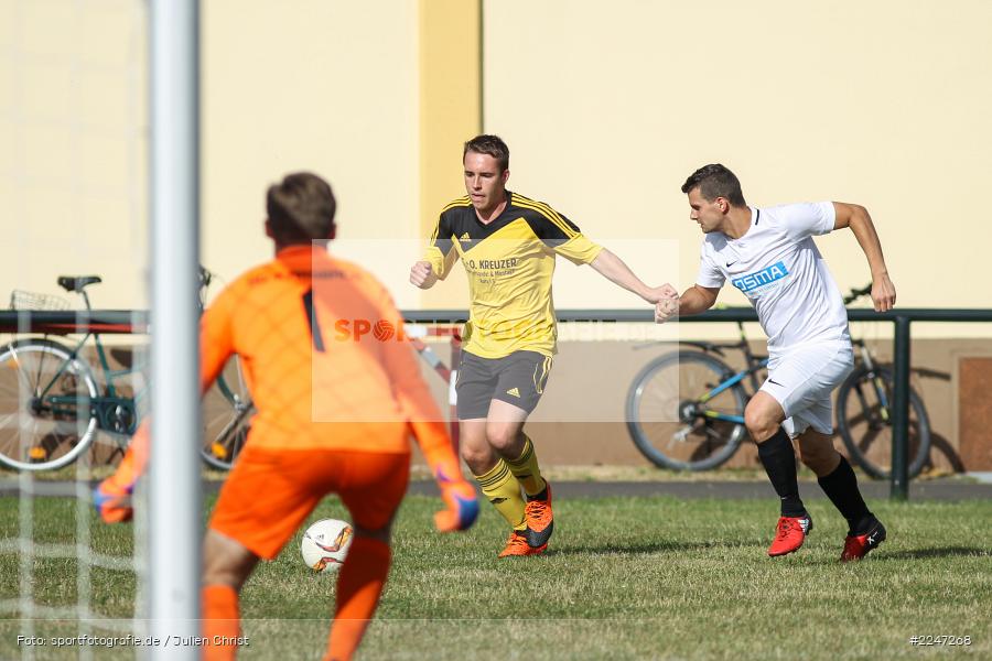 Benedikt Rohs, Yannick Wolf, Toto Pokal, 21.07.2019, BSC Aura, FC Karsbach - Bild-ID: 2247268