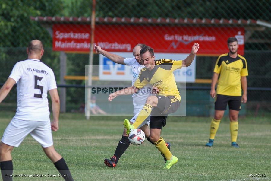Michael Brust, David Pahls, Toto Pokal, 21.07.2019, BSC Aura, FC Karsbach - Bild-ID: 2247282