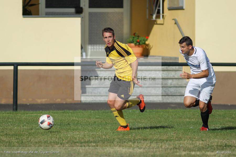Benedikt Rohs, Yannick Wolf, Toto Pokal, 21.07.2019, BSC Aura, FC Karsbach - Bild-ID: 2247290