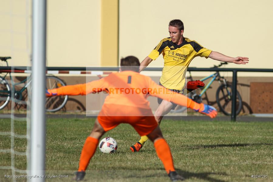 Benedikt Rohs, Yannick Wolf, Toto Pokal, 21.07.2019, BSC Aura, FC Karsbach - Bild-ID: 2247291