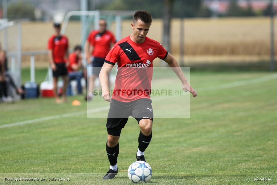 Florian Rumpel, 28.07.2019, Bezirksliga Unterfranken West, SSV Kitzingen, TSV Retzbach - Bild-ID: 2248914