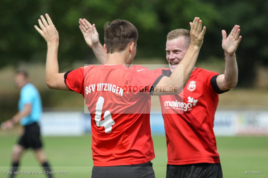 Aljoscha Keßler, 28.07.2019, Bezirksliga Unterfranken West, SSV Kitzingen, TSV Retzbach - Bild-ID: 2248932