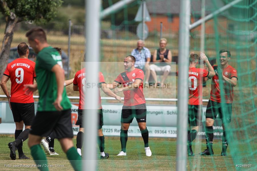 Dennis Kuhmann, 28.07.2019, Bezirksliga Unterfranken West, SSV Kitzingen, TSV Retzbach - Bild-ID: 2248937